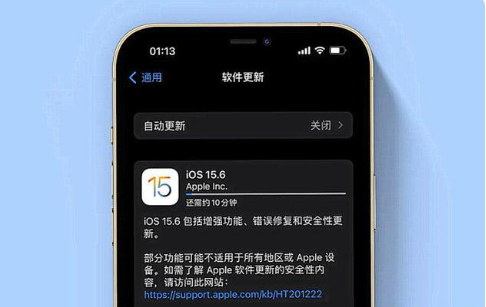 东西湖苹果手机维修分享iOS 15.6续航怎么样 